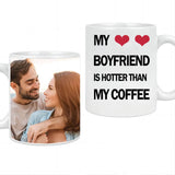 Load image into Gallery viewer, Custom Mug with Pictures on the Back Personalized Lover Photo Mug