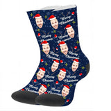 Load image into Gallery viewer, Personalized Christmas Santa Socks