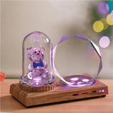 Load image into Gallery viewer, Personalized Photo Music Crystal Lamp