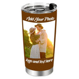 Load image into Gallery viewer, Custom Photo Tumblers Cup Personalized Travel Tumblers with Pictures