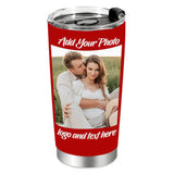 Load image into Gallery viewer, Custom Photo Tumblers Cup Personalized Travel Tumblers with Pictures