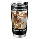 Load image into Gallery viewer, Custom Photo Tumblers Cup Personalized Travel Tumblers with Pictures