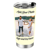 Load image into Gallery viewer, Custom Photo Tumblers Cup Personalized Travel Tumblers with Pictures