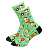 Load image into Gallery viewer,  Socks With Face On It