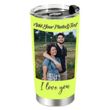 Load image into Gallery viewer, Custom Photo Tumblers Cup Personalized Travel Tumblers with Pictures