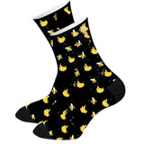 Load image into Gallery viewer, Custom Banana Face Socks