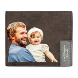 Load image into Gallery viewer, Father&#39;s Day Gifts Personalized Wallet For Men Custom Photo Wallet Gifts For Dad