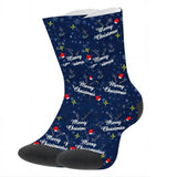 Load image into Gallery viewer, Personalized Christmas Santa Socks