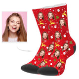 Load image into Gallery viewer, Christmas Socks Custom 