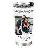 Load image into Gallery viewer, Custom Photo Tumblers Cup Personalized Travel Tumblers with Pictures