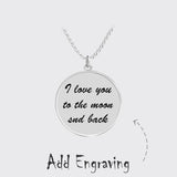 Load image into Gallery viewer, Engraved Necklace With Photo 