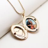 Load image into Gallery viewer, Necklace With Engraved Photo 