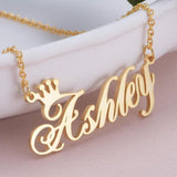 Load image into Gallery viewer, name necklace gold