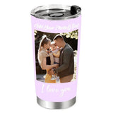 Load image into Gallery viewer, Custom Photo Tumblers Cup Personalized Travel Tumblers with Pictures