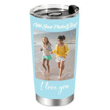 Load image into Gallery viewer, Custom Photo Tumblers Cup Personalized Travel Tumblers with Pictures