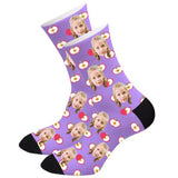 Load image into Gallery viewer, personalised socks christmas