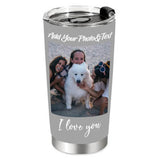 Load image into Gallery viewer, Custom Photo Tumblers Cup Personalized Travel Tumblers with Pictures