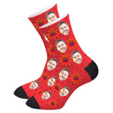 Load image into Gallery viewer, custom printed socks