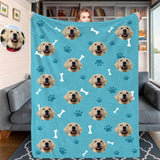 Load image into Gallery viewer, personalized blankets with pictures