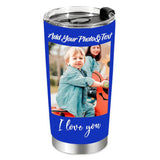 Load image into Gallery viewer, Custom Photo Tumblers Cup Personalized Travel Tumblers with Pictures