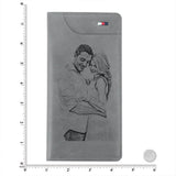 Load image into Gallery viewer, Women&#39;s Custom Engraved Photo Wallet Leather