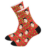 Load image into Gallery viewer, custom socks with faces