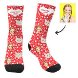 Load image into Gallery viewer, custom printed socks