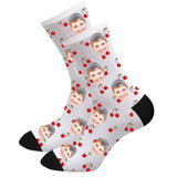 Load image into Gallery viewer, Custom Cherry Socks