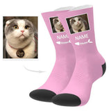 Load image into Gallery viewer, dog face socks