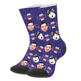 Load image into Gallery viewer, Socks With Faces 